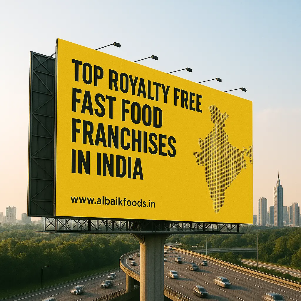 Royalty Free Fast Food Franchises in india